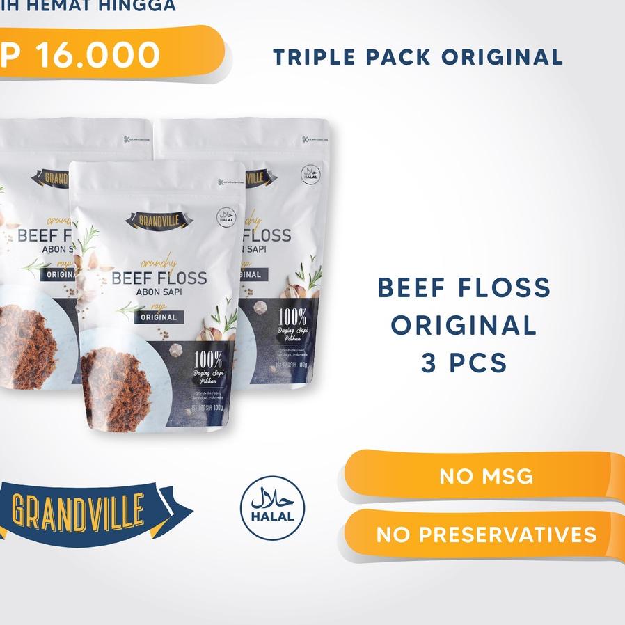 

➦ Grandville Abon SAPI Crunchy Triple Pack Original ✺