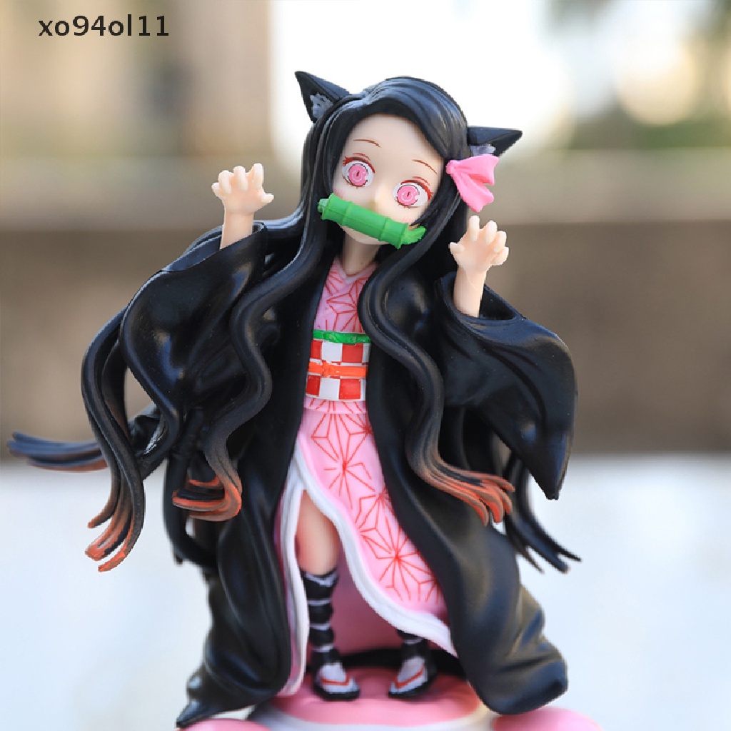 Xo Demon Slayer Kamado Nezuko Anime Figure Gk Kimetsu No Yaiba Patung Mainan OL