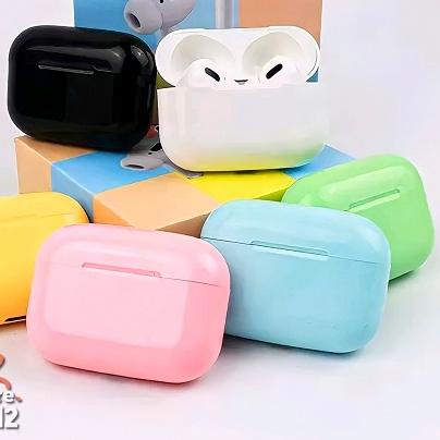 ❂ In i12 pro  Macaron Headset Bluetooth for ios & android ✺