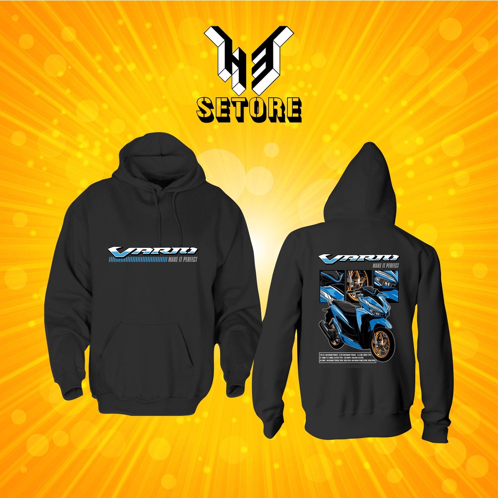 Hoodie Jaket Vario 150 Honda Motor Racing Indonesia