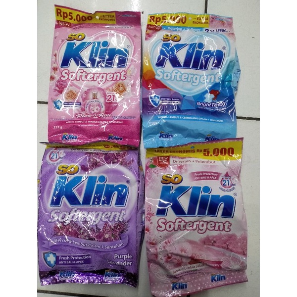 SO KLIN SOFTERGENT 215GR