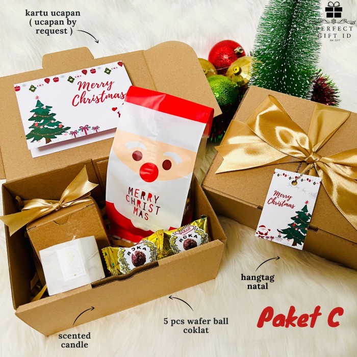 

(COD) Kado Natal Paket Hadiah Natal Hampers Natal Christmas Gift - Paket C