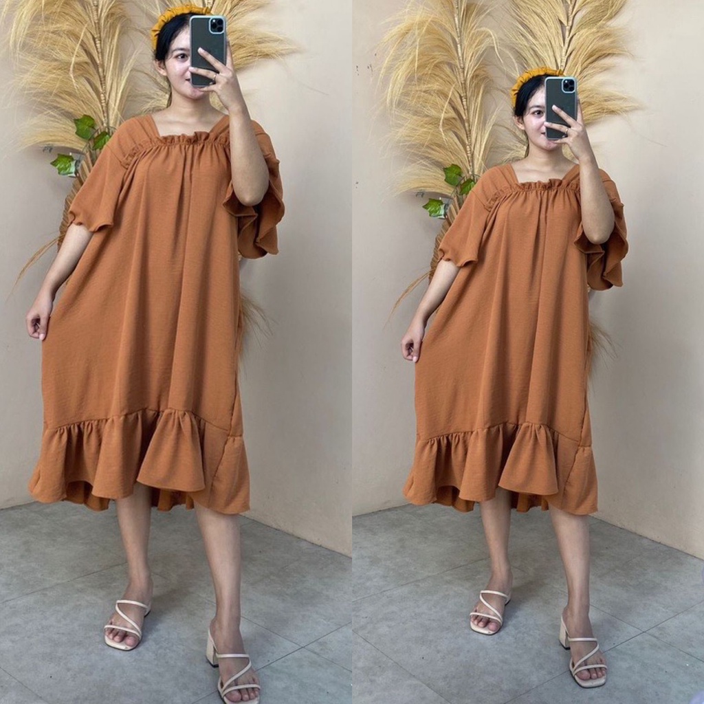 SHENA DASTER AIRFLOW CRINCKLE PREMIUM WANITA MUSLIMAH VIRAL