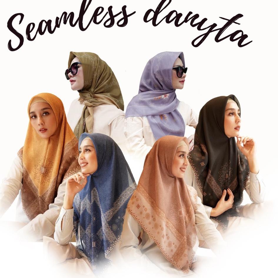 ➲ jilbab voal print seamless danyta ➨