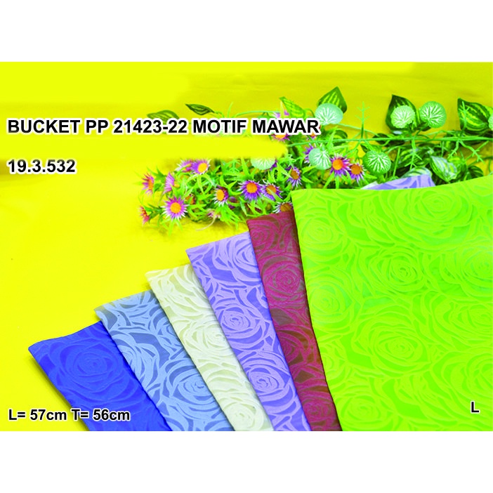 

BUCKET BUNGA PAPER MOTIF MAWAR