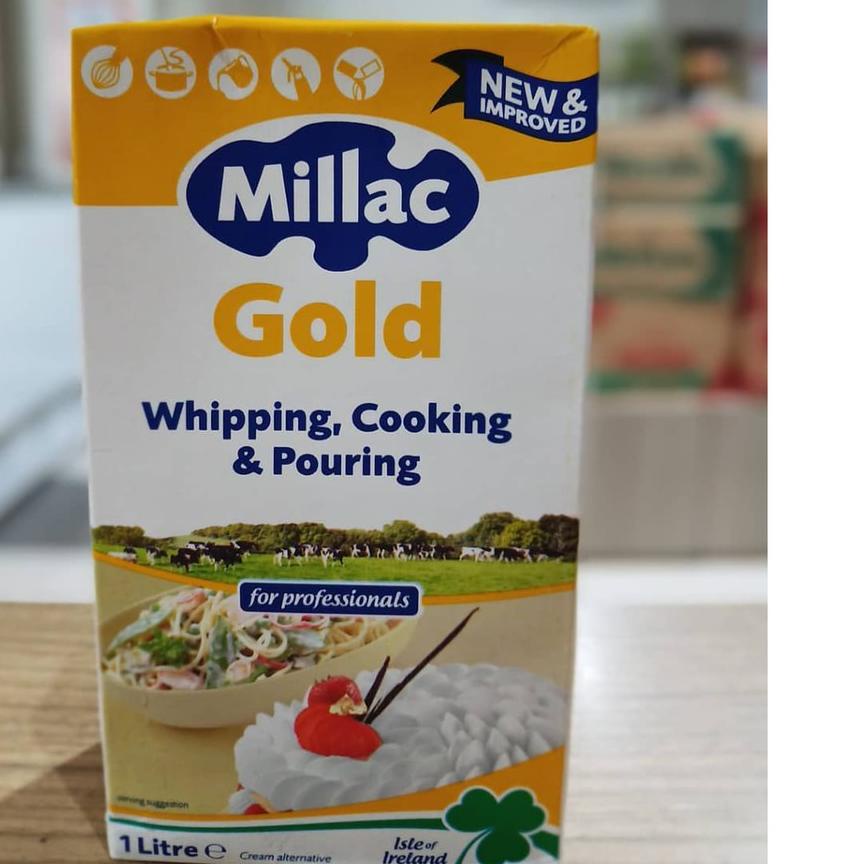 

Diskon Besar2an !! Cream Millac Gold Whipping,cooking,pouring 1 L Grosir,...