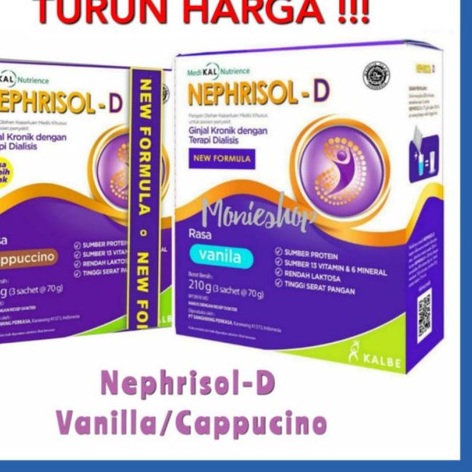 

○ NEPHRISOL-D 231GR NEPHRISOL DIALISIS Vanilla Cappucino ➭