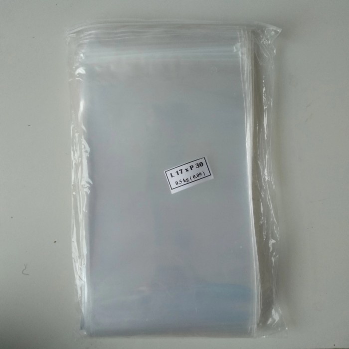 Murah Plastik Klip Pp Tebal 17X30 Ketebalan 0.09 (90Mc)