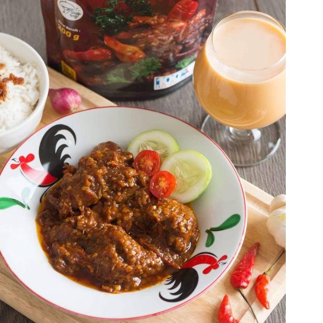 

➷ LEVEL 1 OSENG MERCON DAGING SENGKEL SAPI (200GR) / TIDAK TERLALU PEDAS ➪