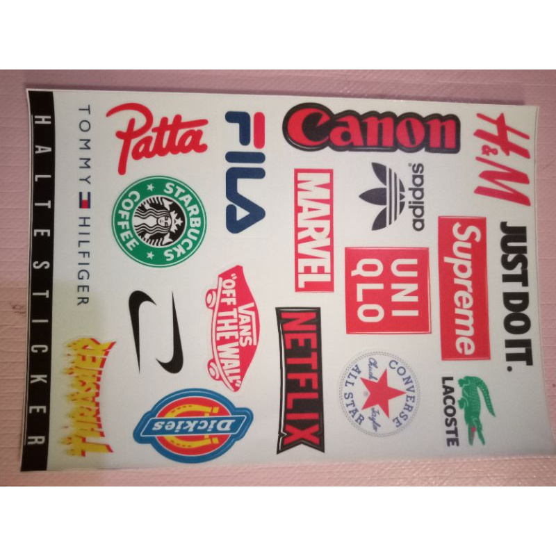 

stiker print cut sponsor bhan sangat bagus awet dan tahan lama