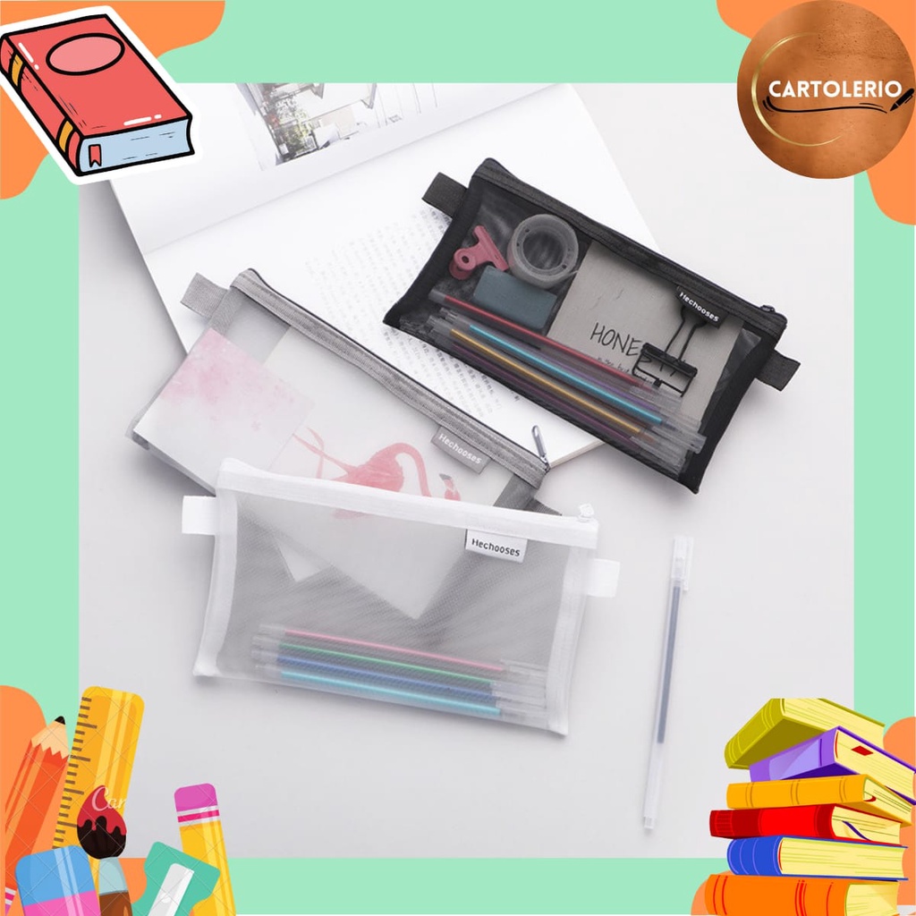 

Tempat Pensil Jaring Transparan / Kotak Pensil SK0076