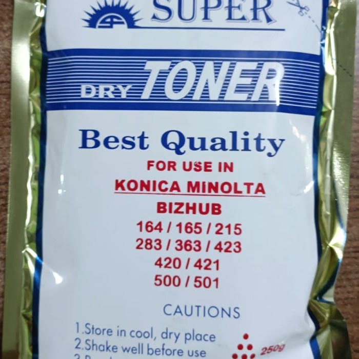 

[[JNT COD]] Toner Konica Minolta Bizhub 164/165/215/283/363/423/420/421/500/501