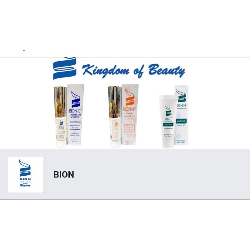 Bion - W PER BOTOL Serum Wajah anti Aging dan Pencerah