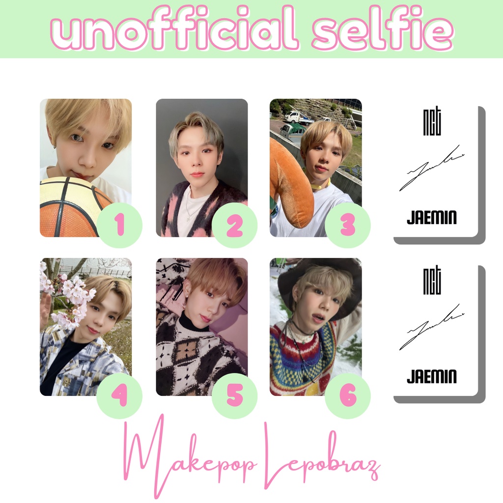 [PART 2A] [MIN. 3 PC] NCT WAYV UNOFFICIAL SELFIE - BOYFRIENDABLE JAEMIN SUNGCHAN SHOTARO TEN LUCAS YUTA