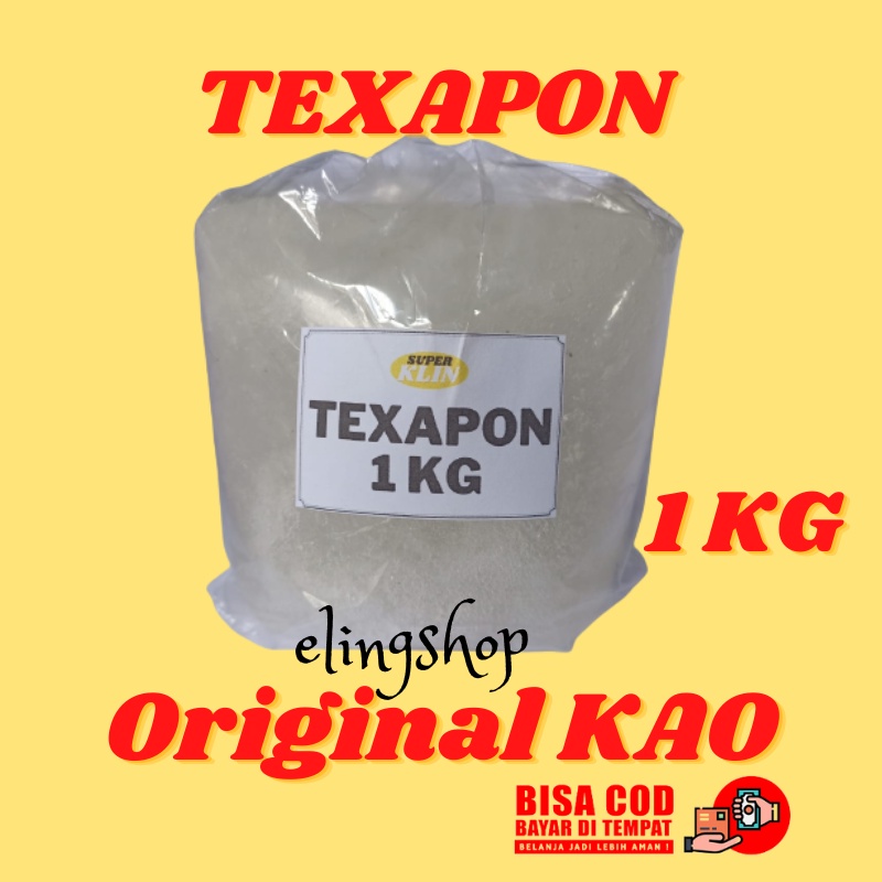 Texapon Texapone Bahan Sabun KAO 1kg Original