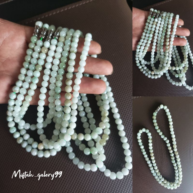 Kalung batu giok Burma type A