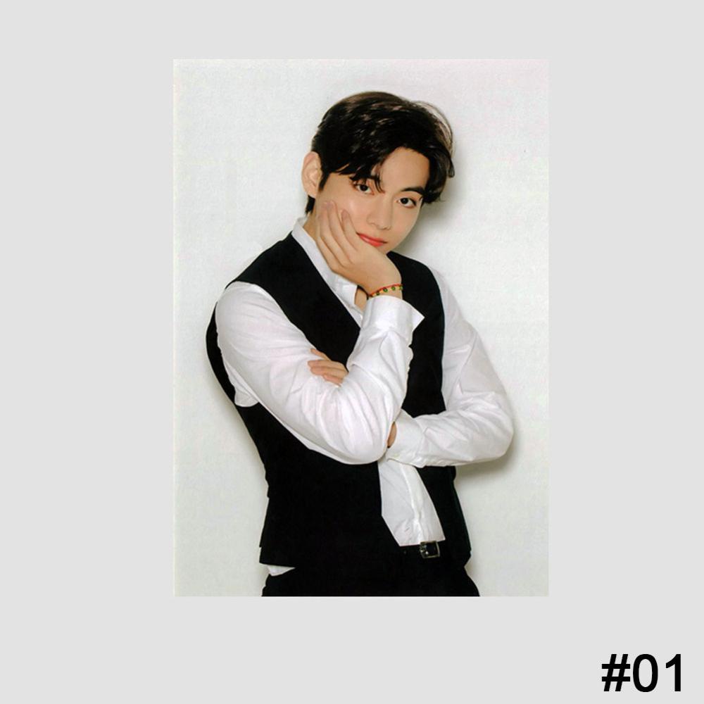 Timekey 30PCS BTS Single LOMO Card Postcard Fans Mendukung Hadiah Kolektif Foto Polaroid I2T6