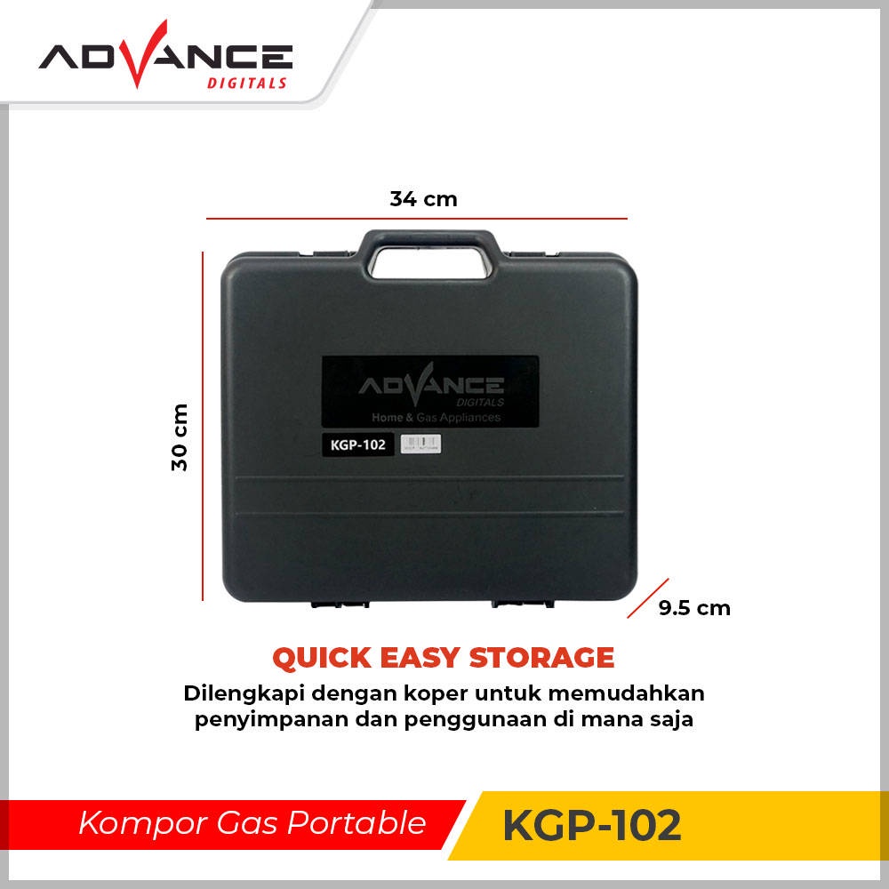 【Garansi 1 Tahun】Advance Kompor Gas Camping Portable Sengx 2 In 1 Kompor Portable