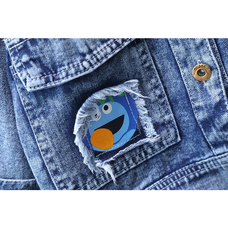 Jaket Jeans Anak COOK1E Jaket Anak Laki Laki Import