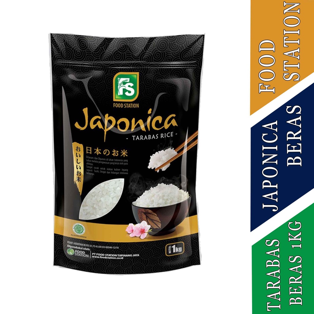 

TARABAS RICE 1KG- BERAS- FOOD STATION JAPONICA