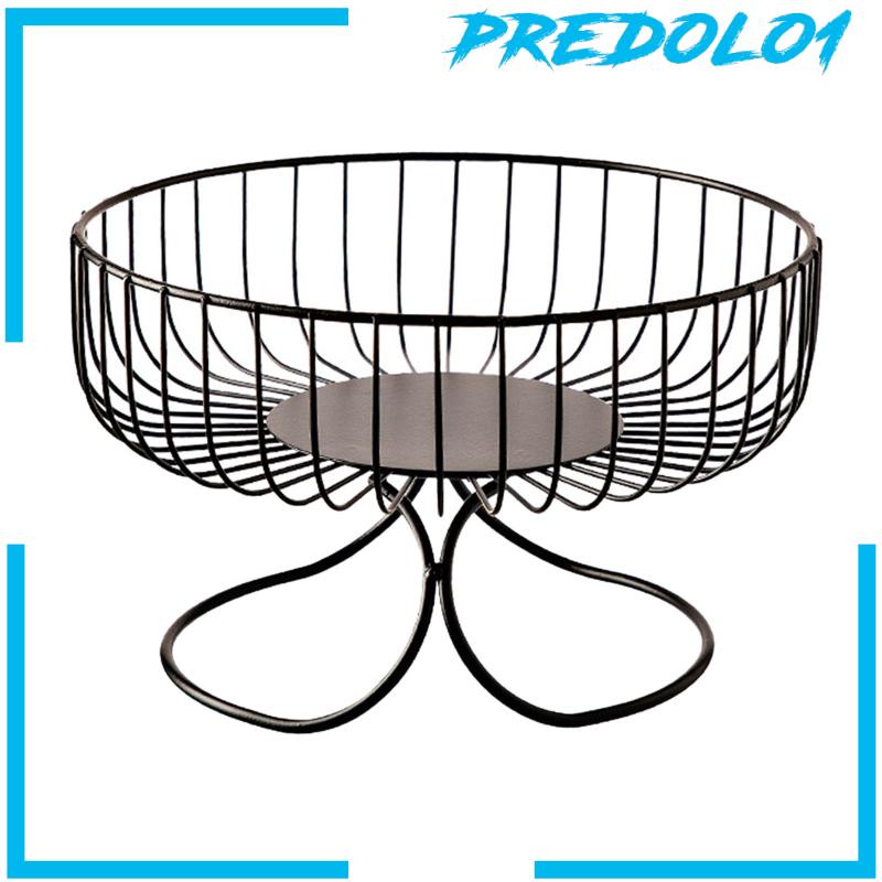 [Predolo1] Fruit Holder Basket Stand Meja Tempat Keranjang Mangkok Buah Untuk Makanan Ringan Farmhouse