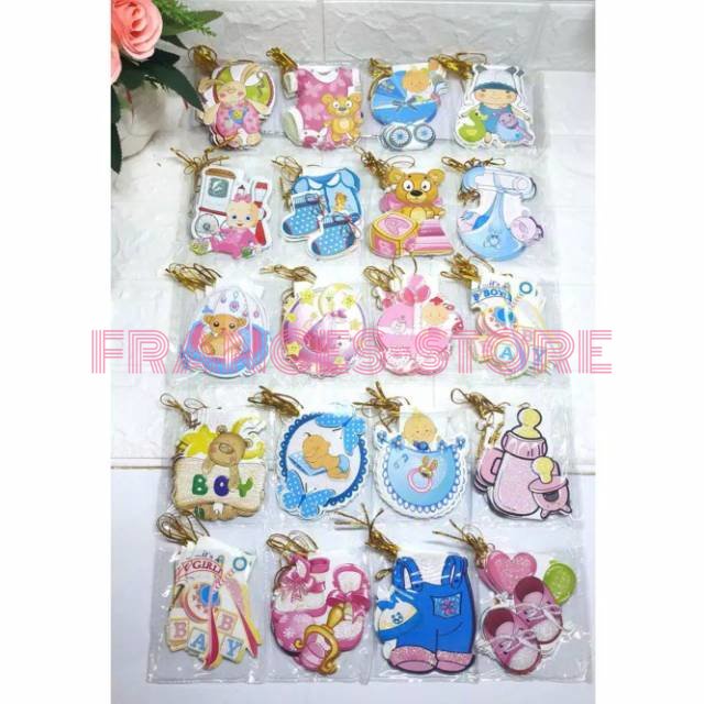 

(TIDAK DIJUAL TERPISAH) Kartu Ucapan Kelahiran/Card Baby Born Parcel Kado Perayaan Gift Card