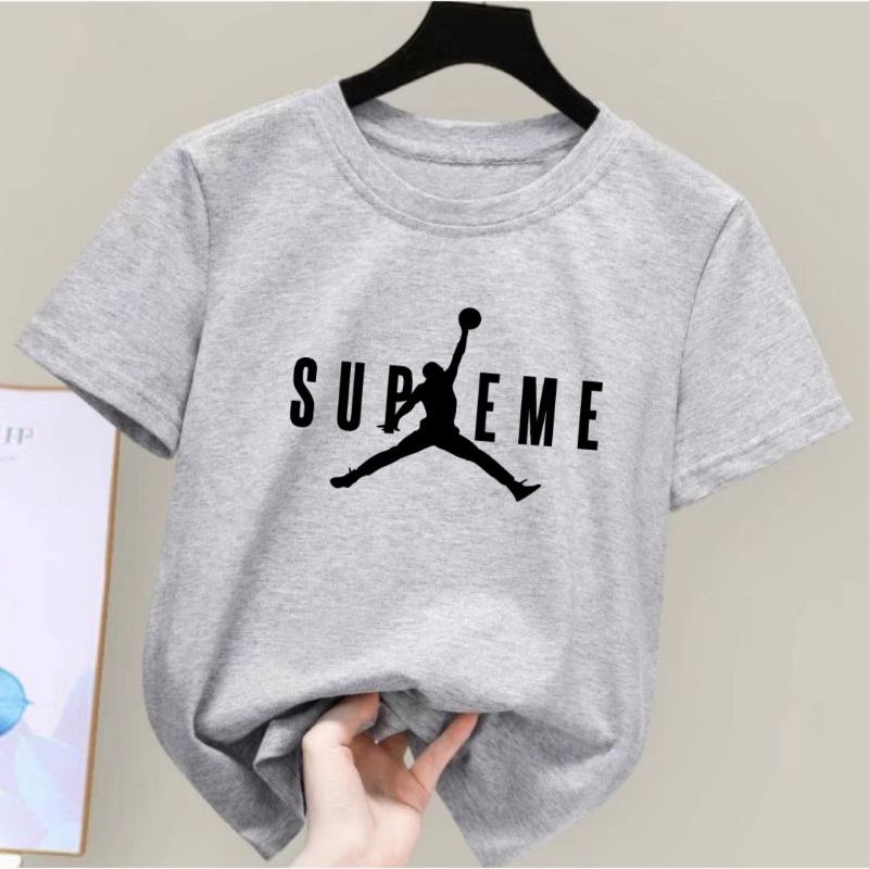 Kaos Anak Sup Jor Baju Kaos Anak Laki Laki &amp; Anak Perempuan Usia 2 Sampai 10 Tahun Baju Oblong Anak Kaos Anak Perempuan