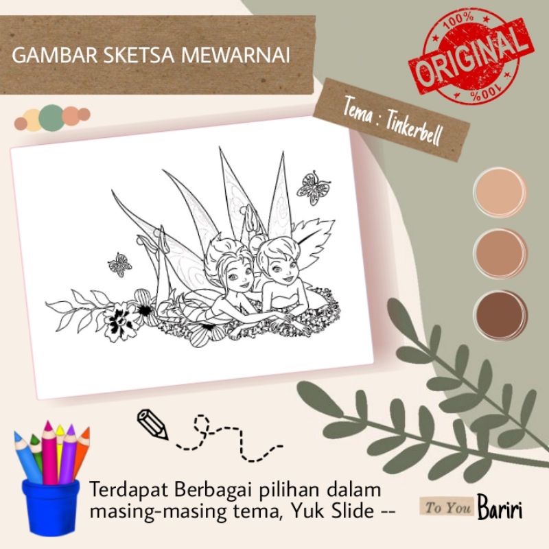 

Gambar Sketsa Mewarnai | TINKERBELL | Sketsa lukis | Sketsa Sablon