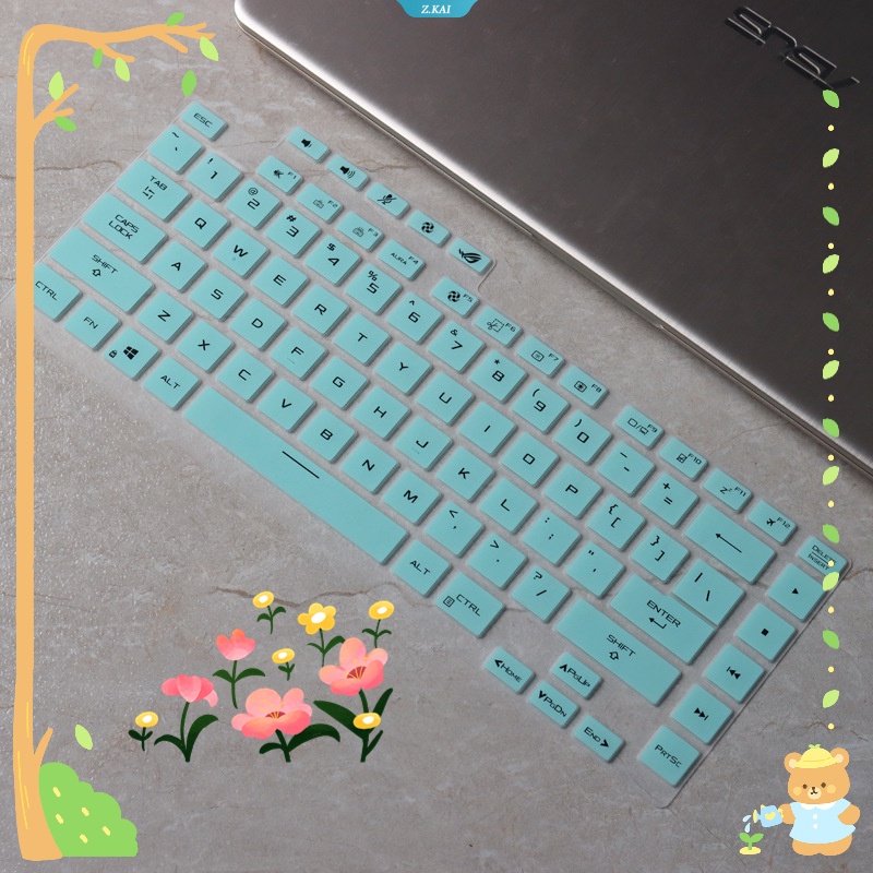 Sarung Keyboard Laptop Anti Air 15.6 &quot;Asus ROG Strix G15 G513 G513x G513Q G513QM G513QR G513QY G15 15.6 inch Keyboard Laptop Silicone Cover Masker Debu [ZK]