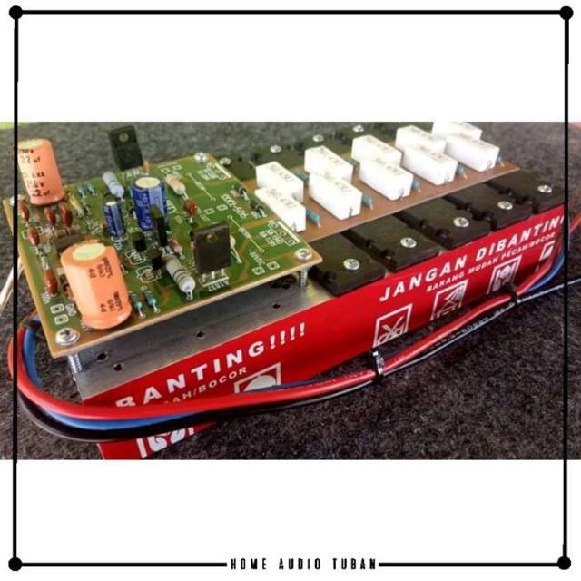 Kit Driver Amplifier  SAFARI 400W MODIF 1000 WATT SIAP PAKAI