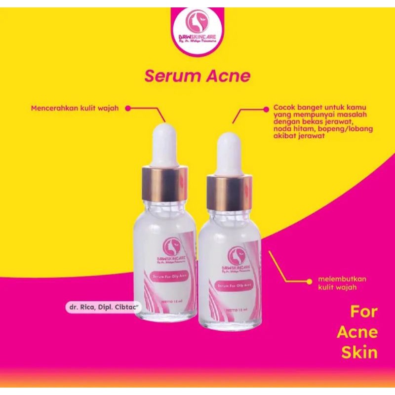 serum acne atau serum jerawat DRW SKINCARE