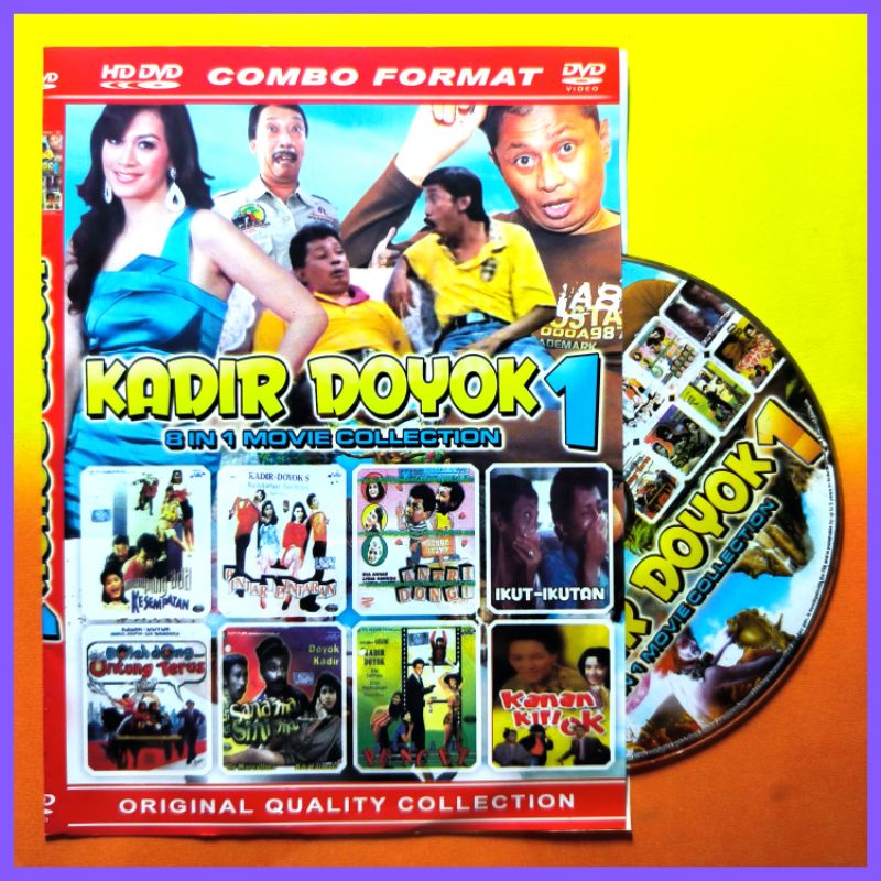 Kaset Film Komedi Indonesia Jadul Lawas Koleksi Kadir Doyok Volume 1 Pilihan Terlaris.