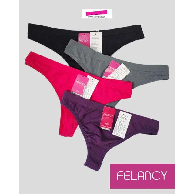 Celana G String Wanita Pakaian Dalam Original Felancy 075-030021 Size M L