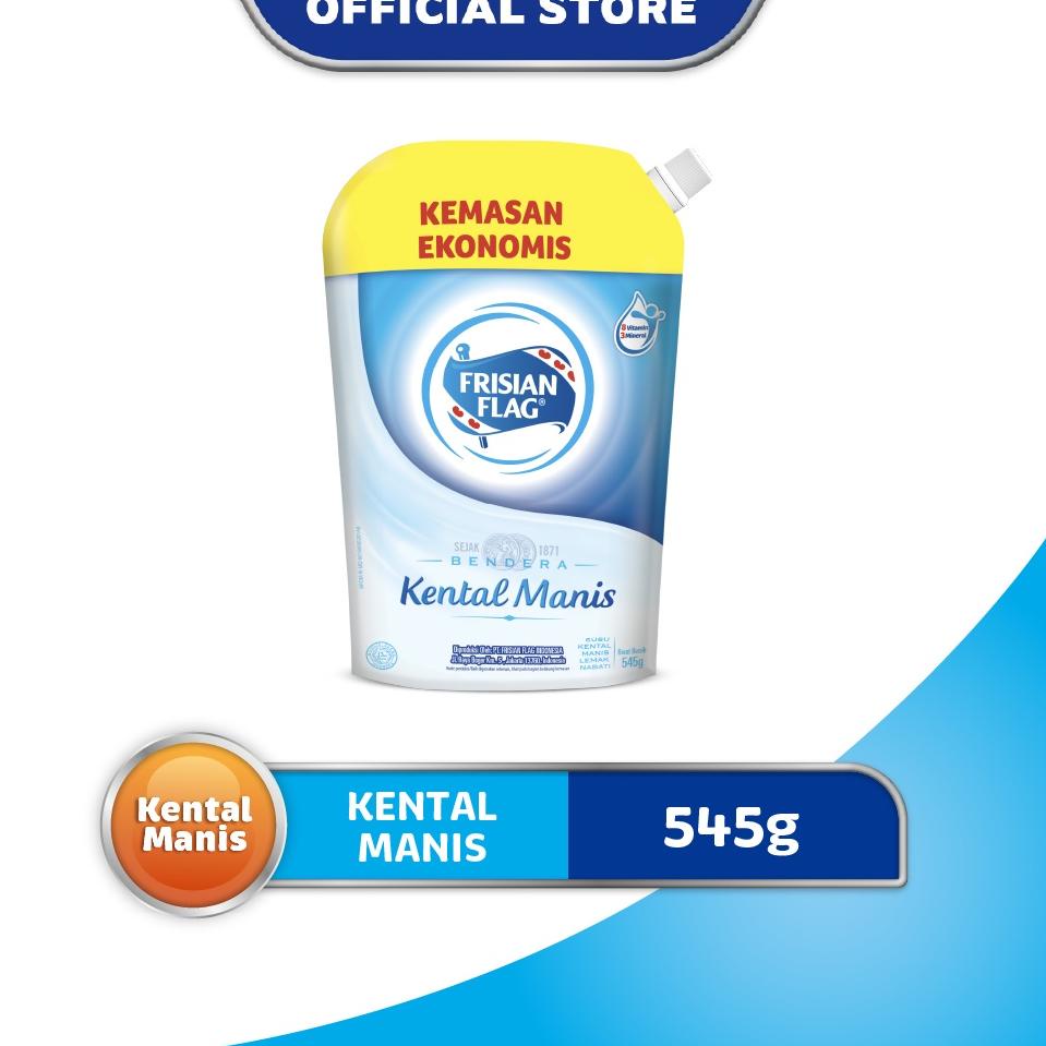 

Q78 Frisian Flag Kental Manis Pouch 545gr PROMO ❣