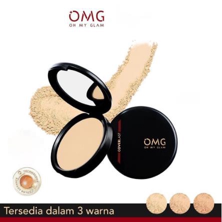 ^ KYRA ^ OMG Two Way Cake Oil Control Cover Last Foundation Medium Coverage Long Lasting TWC