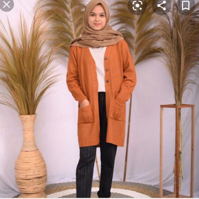REKOMENDASI Cardigan BELLE Kancing |cardigan oversize | Cardigan rajut murah | Belle kancing murah