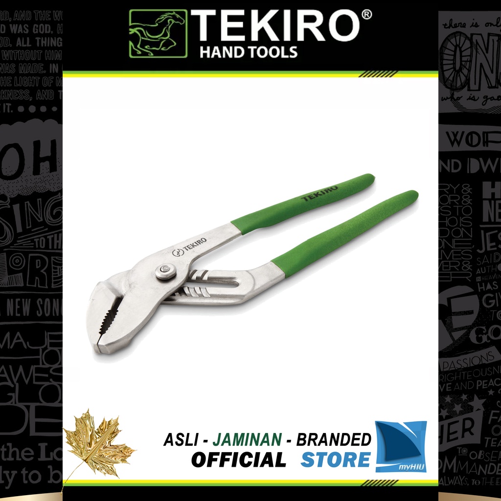 Tang Burung 10&quot; ~ 12&quot; inch / Tang Tukang Air Water Pump Pliers TEKIRO ( Jepit / Bengkok / Patah )