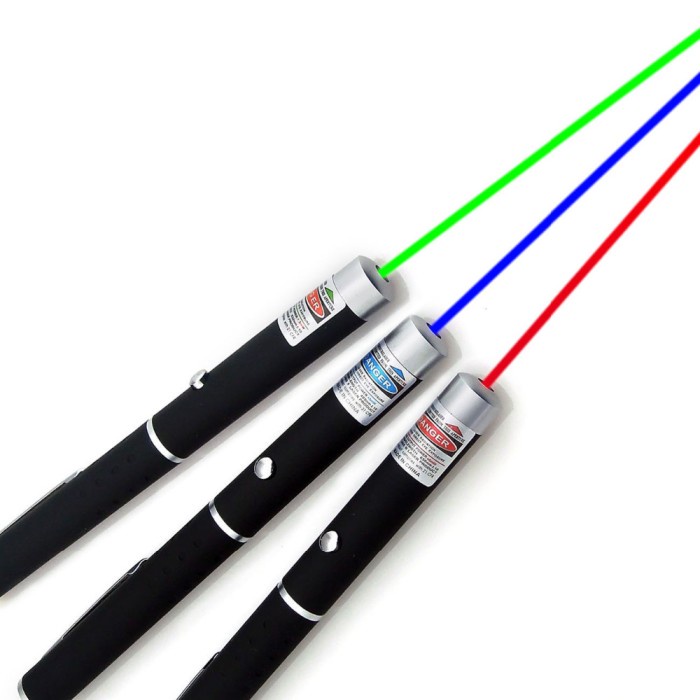 

[[JNT COD]] Laser Pointer warna Merah , Hijau , Biru Keunguan - Merah