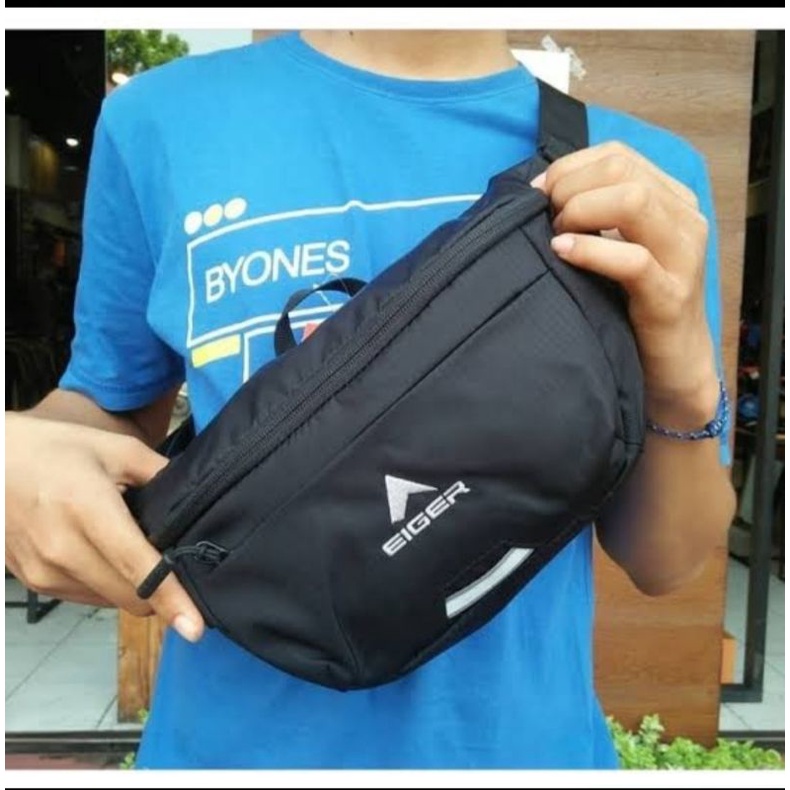 COD - Tas Waist Bag Pria Premium Waterproof - Tas Selempang Pria - Tas Pinggang