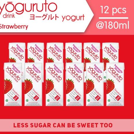 

◌ Yogurt Heavenly Blush Yoguruto Strawberry [12Px180ml] ✰