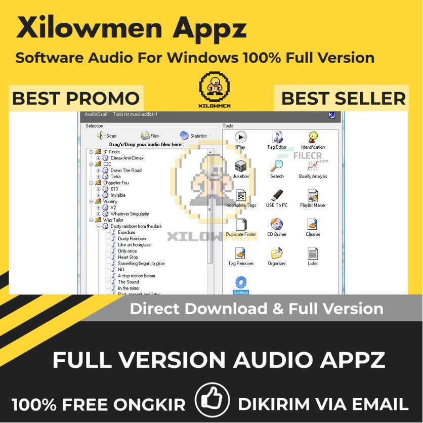 [Full Version] KC Softwares AudioGrail Pro Lifetime Audio Software WIN OS