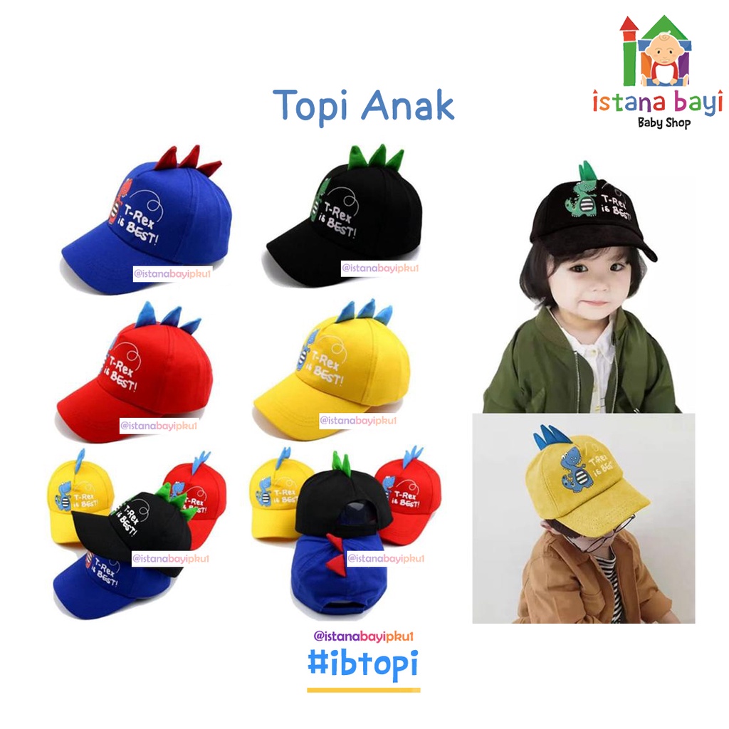 Topi Anak Pet Korean Motif TP220705/TP220706/TP220707/TP220704 / Topi Anak Murah