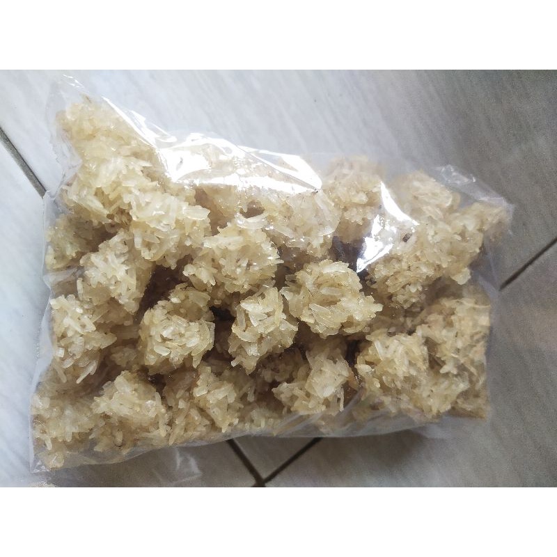 

Rengginang mentah rasa bawang