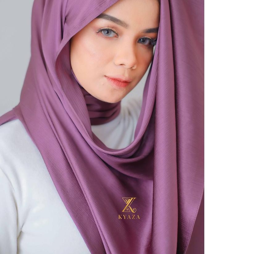 ✹ Pashmina crinkle textured silk malay | hijab pleated malaysia | Pashmina Silk Premium | Pashmina S