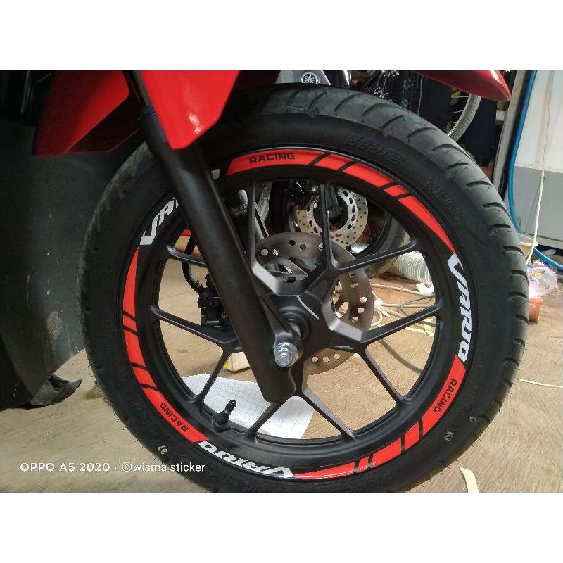 Stiker Velg Vario / Stiker Velg Vario Universal / Stiker Velg Vario 110 125 150 160