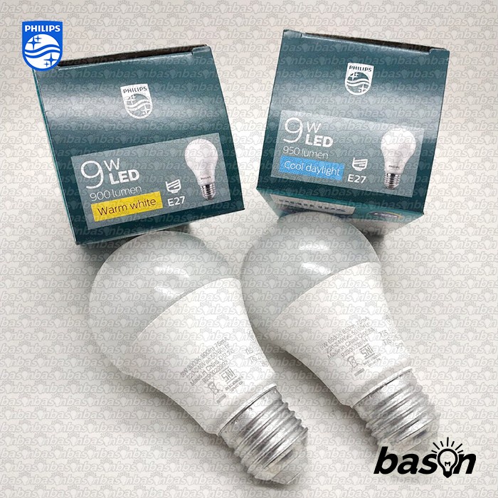 PHILIPS Essential LEDBulb 9W E27 A60 - Bohlam Lampu LED Bulb Ekonomis