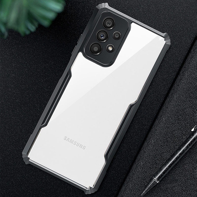 Softcase Samsung Galaxy A50 / A30S / A50S / A31 / A51 / A71 / A32 / A52 / A52S / A72 / A33 / A53 / A73 4G 5G Casing Clear Armor Bumper Transparant ShockProof Soft case