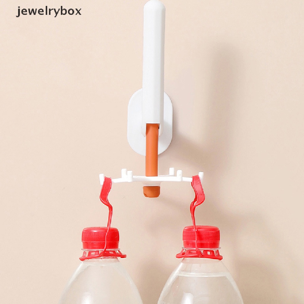 [jewelrybox] Rotag Hooks Aksesoris Dapur Dapat Diputar 360derajat Rak Penyimpanan Gantungan Rumah Tangga Kamar Mandi Dinding Dipasang Kunci Kait Organizer Butik
