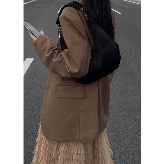 Tas Wanita Selempang Bahu cantik FT58 hitam elegan 30 x 5 x 29 cm