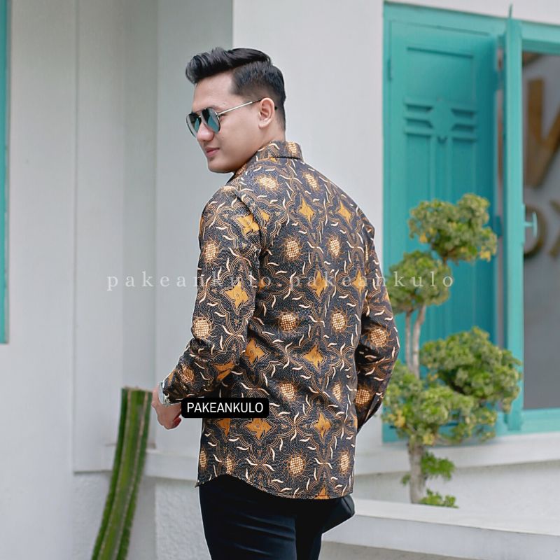 Batik Premium Pria Slimfit || Motif Raden Bilal